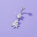 Creative Zircon Umbilical Button Umbilical Ring Puncture
