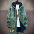 Men's Winter Printed Plush Lining  Thick And Windproof