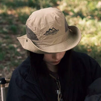 Mountain-Style Camping Mens Summer Sun Hat Hiking Sun Protection Fishing Cap