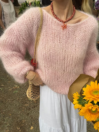 Casual Sweater Women's Knitted Blouse
