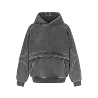 Men's And Women's Loose Personality Fleece-lined Sweatshirt