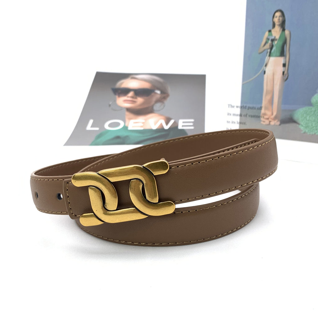 Women's Casual And Versatile Leather Belt