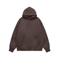 Men's Gel Printing Velvet Padded Hooded Sweatshirt
