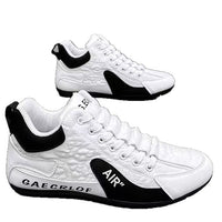 Autumn New Leather Upper Breathable Casual Sneakers