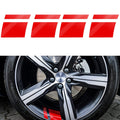 Steel Ring Modification Reflective Bumper Line Rearview Mirror Decorative Stickers