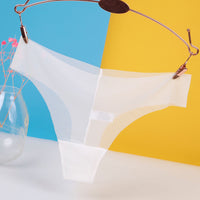 Underwear Ladies New T-back Mesh Cute Girl Heart Cotton Bottom Crotch