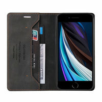 Solid Color Protective Case POCOX3nfc Suction Flip Wallet Insert Card Leather Case