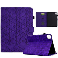 Tablet Leather Case Diamond Frosted Card Holder Drop-resistant