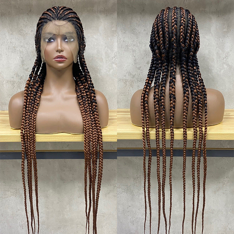 Stretch Mesh Chemical Fiber Head Cover 9 Strand Braid Wig