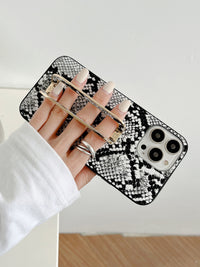 Leather Anti-fall Mobile Phone Case Bracket High-end Sense