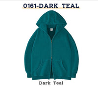 Men's And Women's Casual Zipper Hoodies