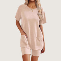 Breathable Home Sportwear Casual Slimming Two-Piece Set