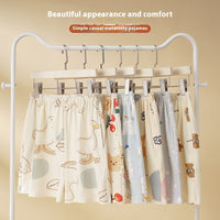 Summer New Pregnant Women Adjustable Cartoon Pajama Pants Thin