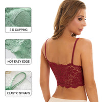 Anti-glare Lace Beautiful Back Strap Wrap Chest Underwear