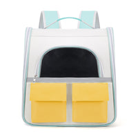 Cat Bag Portable Large Capacity Backpack Transparent Canvas