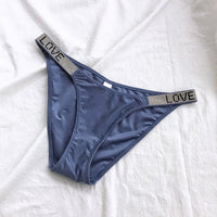 Sexy Rhinestone Fitness Sports Hip Lifting Briefs