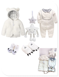 Baby Thickened One Piece Romper One Year Old And Full Moon