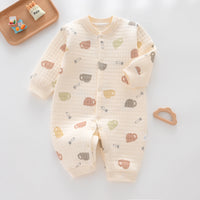 Siro Spinning Baby Cotton-padded Jumpsuit Pure Cotton Warm