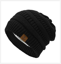 Hot Selling Five-pointed Star Woolen Knitted Hat Women Outdoor Warm Hood