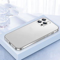 Transparent Phone Case Lens Cover Steel Frame