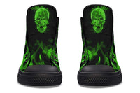 Printed Couple High-top Canvas Shoes