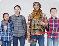 Breathable And Wear-resistant Checkered Shirts For Military