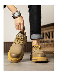 Men's Casual Leather Martin Boots