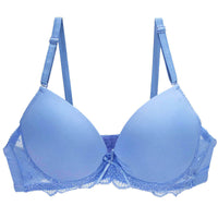 Plus Size Glossy Surface Without A Scratch Women's Underwear Gathering Bra