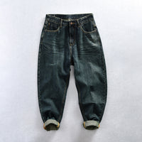 Men's Retro Straight Type Casual Jeans