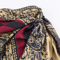 New Fallwinter Stylish Versatile Printed Wrap Skirt