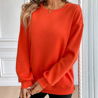 Loose Long Sleeve Casual Sweatshirt Women