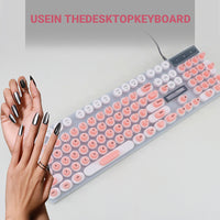 91 Button For Desktop And Notebook Computer Silicone Keyboard Stickers