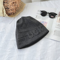 Women's Knitted Hat Pearl Small Fragrant Woolen Hat