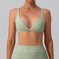 Nude Feel Yoga Bra Shockproof Tight Sports Vest