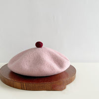 High-Quality Wool Beret Womens Wool Felt Painters Cap
