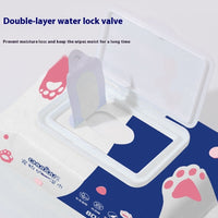 80-drawer Pet Wipes Special Wash-free Deodorant Antibacterial Nursing Wipes For Cats And Dogs