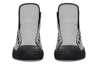 Printed Couple High-top Canvas Shoes