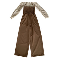 Fashion Pleated Waist Casual Temperament Jumpsuit