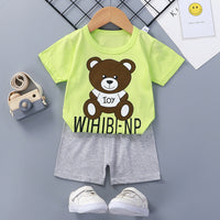Children's Short Sleeve Shorts Suit