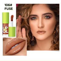 Moisturizing And Nourishing Lip Lacquer Transparent Oil Doodle Glass