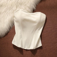 Shapewear Fishbone Wrap-around Vest For Women With High Waist And Built-in Bra