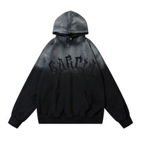 Letter Loose Casual Hooded Sweater