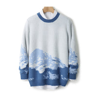 Lazy Casual Sweater Men's Top Loose Knitwear