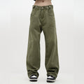Spring New High-Street Trendy Wide-Leg Retro Loose Denim Pants