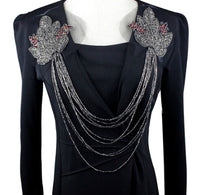 Decorative Clothes, Suit Accessories, Rice Beads And Tassels Epaulettes