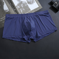Fashion Ice Silk Ultra-thin Men's Boxer Briefs