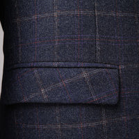 Men's Three-piece Korean Slim-fit Groom Wedding Suit
