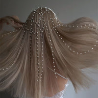 High-end Pearl Hairband Accessory For Formal Dresses