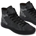 Printed Couple High Top Canvas Shoes