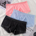 Men's Trunk Ice Silk Thin Nude Feel See Through Breathable Underwear